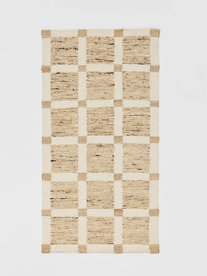Taupo woll blend rug 80x200