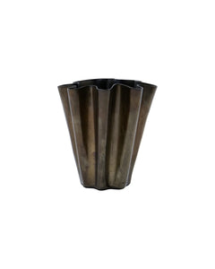 Vase, HDFlood, Antikkbrun