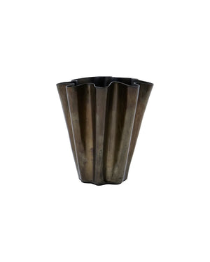 Vase, HDFlood, Antikkbrun