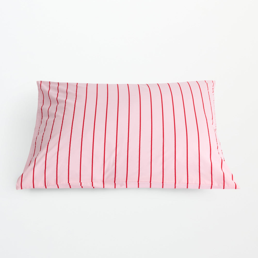 Percale putetrekk - Baby pink & ski patrol