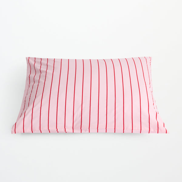 Percale putetrekk - Baby pink & ski patrol