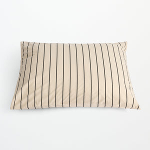 Percale putetrekk - Creme & ink
