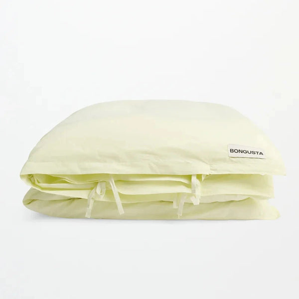 Percale dynetrekk - Lemon sorbet