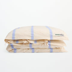 Percale dynetrekk - Ivory, lavender & mint