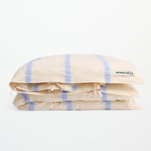 Percale dynetrekk - Ivory, lavender & mint