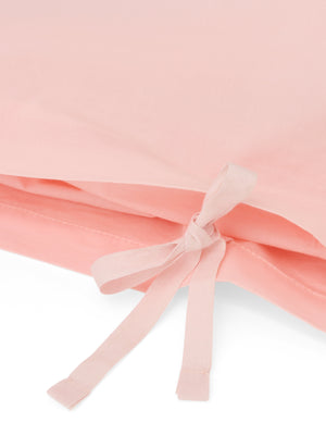 Percale dynetrekk - blush