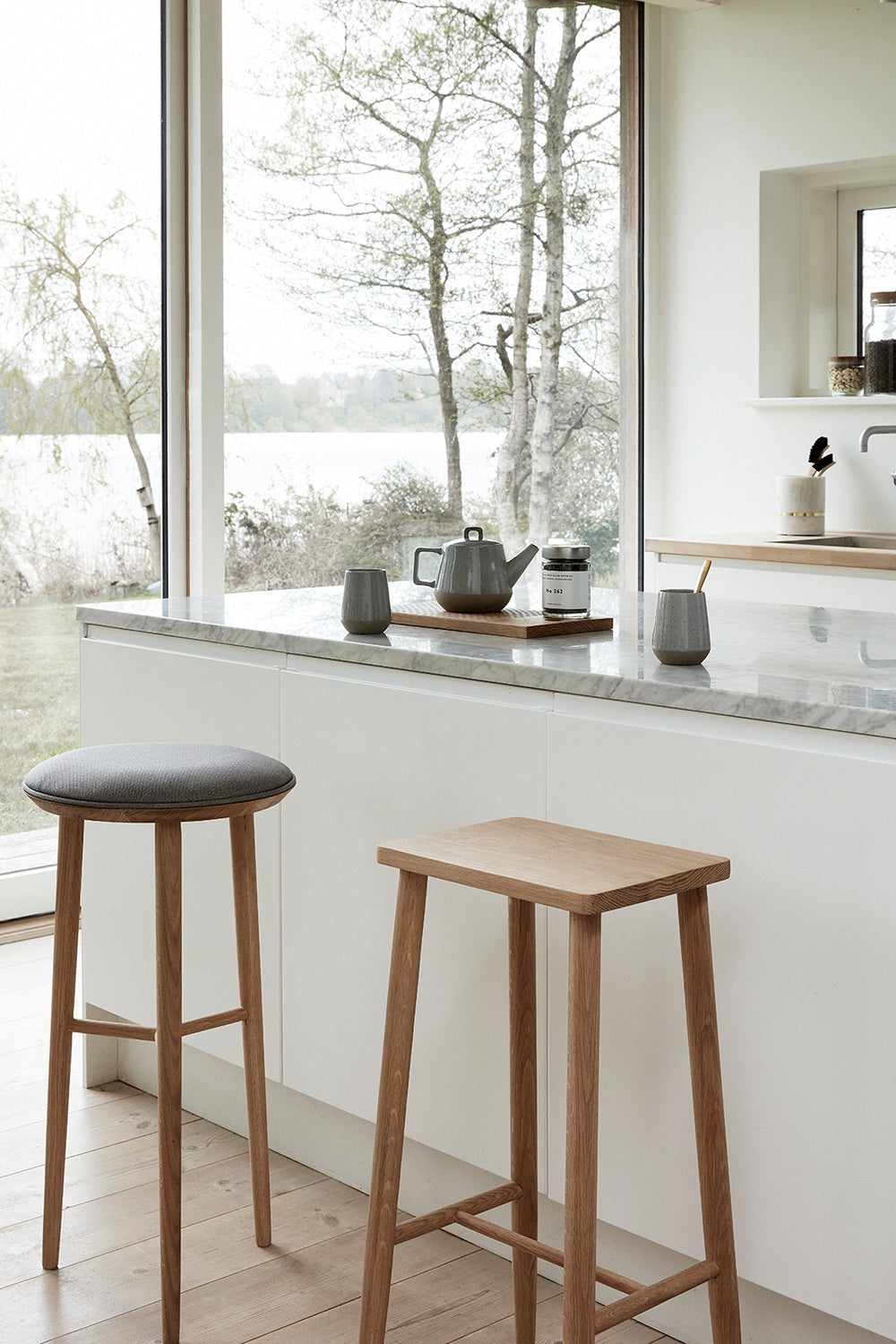 Hübsch Folk Bar Stool Natural