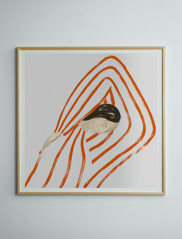 Own Strokes Poster 70 x 70 cm
