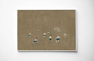 Soccer Poster 70 x 50 cm