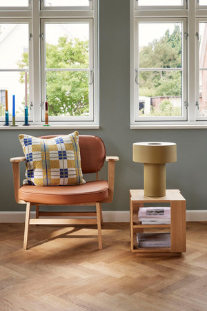 Hübsch Aki table lamp khaki