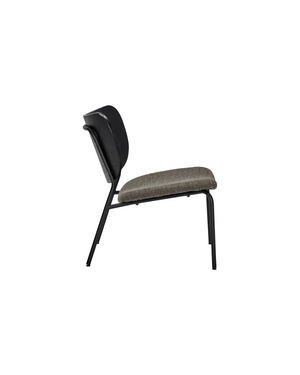 House Doctor Longo svart loungestol