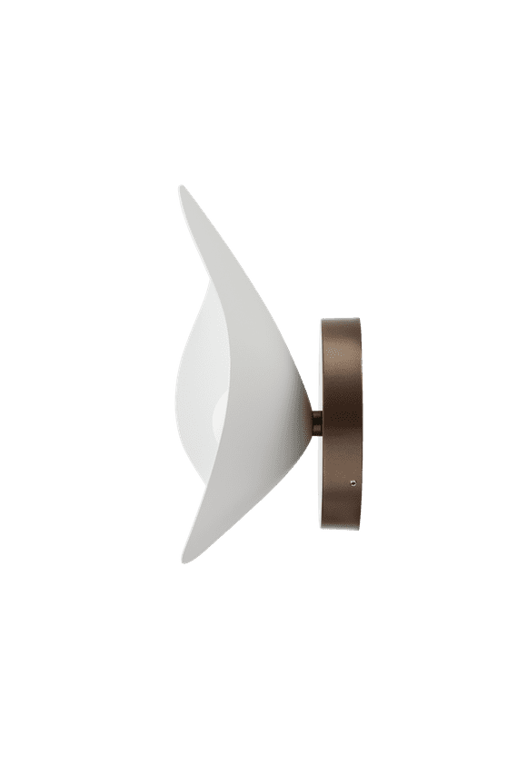 Nuura Florii 1 Wall Dark Bronze - White