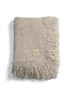 Cappelen Dimyr Beige pledd