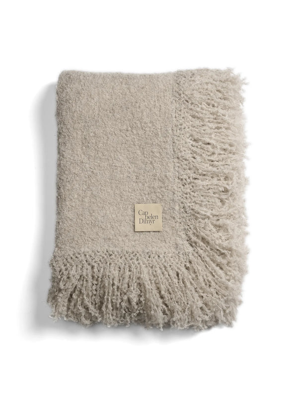Cappelen Dimyr Beige pledd