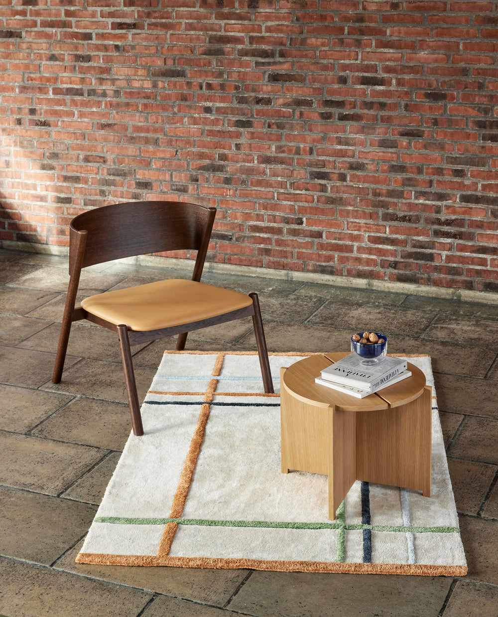 Hübsch Oblique Longue Chair