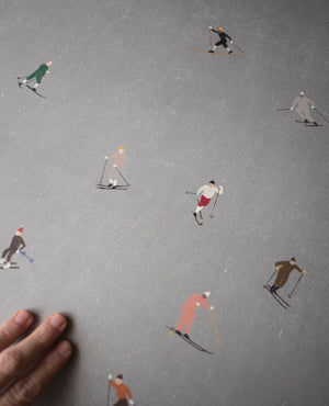 Skiers Poster