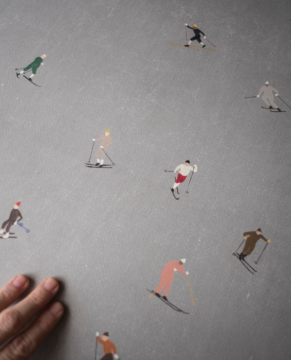 Skiers Poster