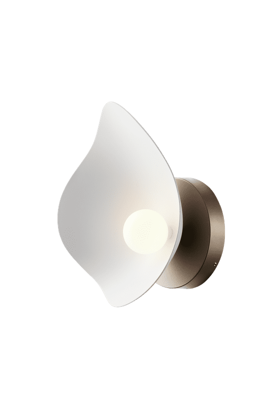 Nuura Florii 1 Wall Dark Bronze - White