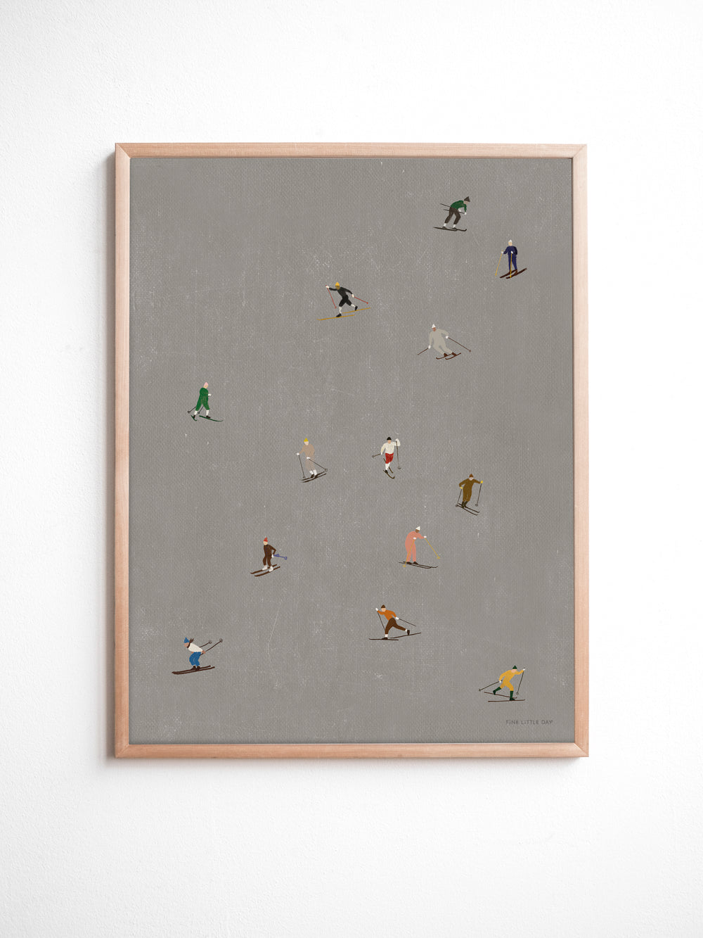 Skiers Poster