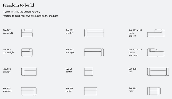 Sva sofa fra Ygg&Lyng