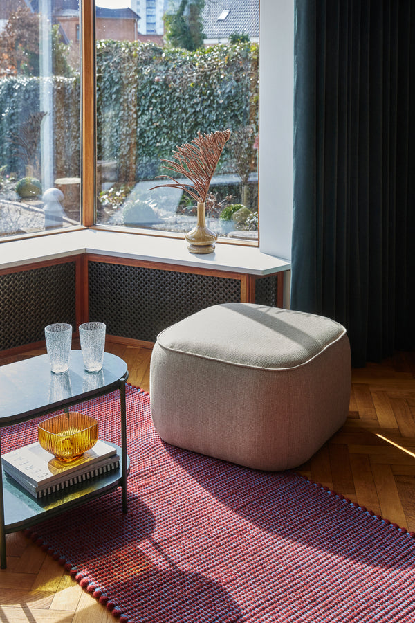 Hübsch Cube Pouffe