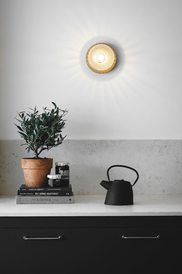 Nuura Liila 1 medium Optic wave vegg-/taklampe