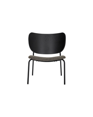 House Doctor Longo svart loungestol