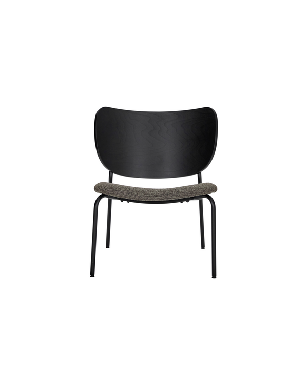House Doctor Longo svart loungestol