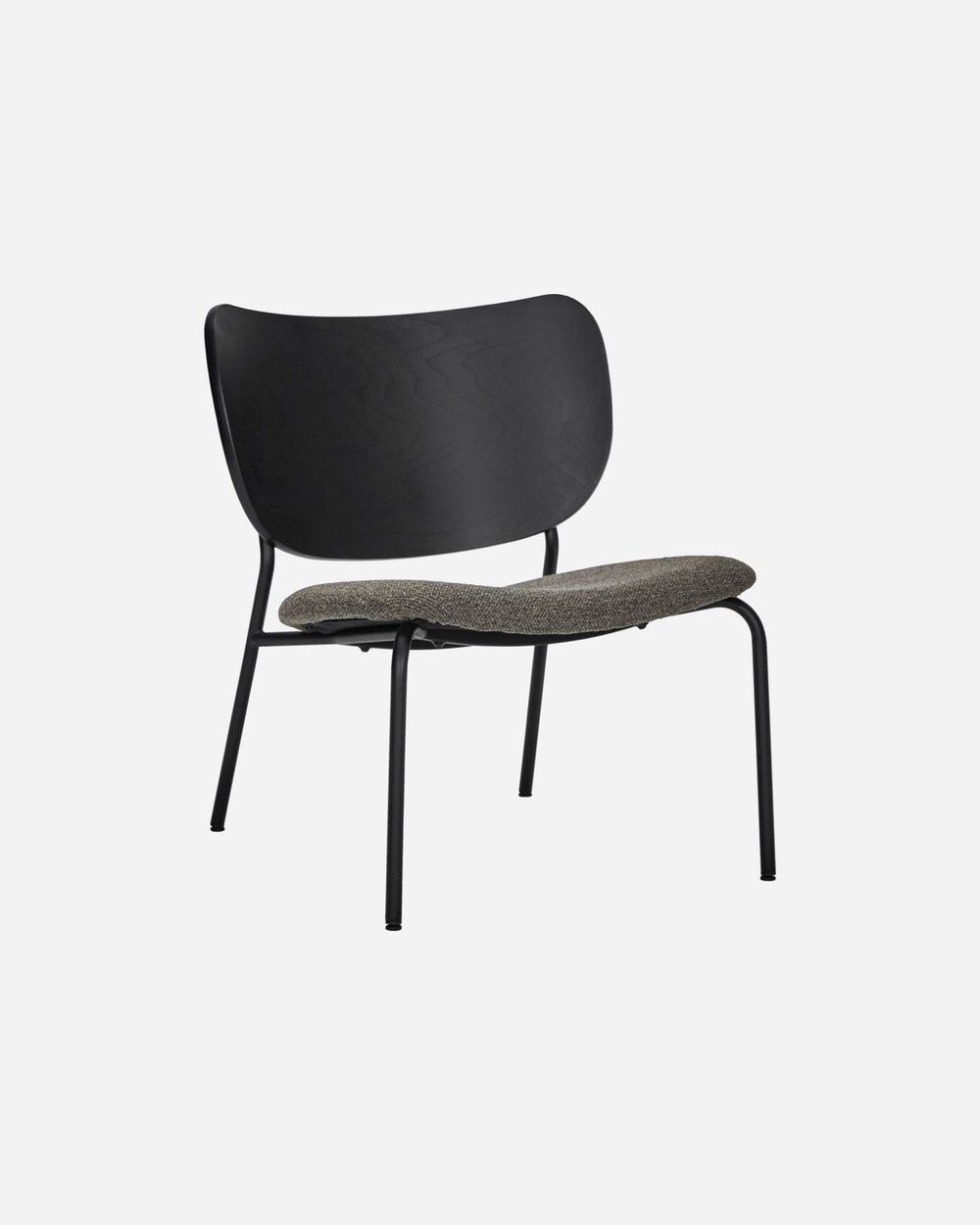 House Doctor Longo svart loungestol