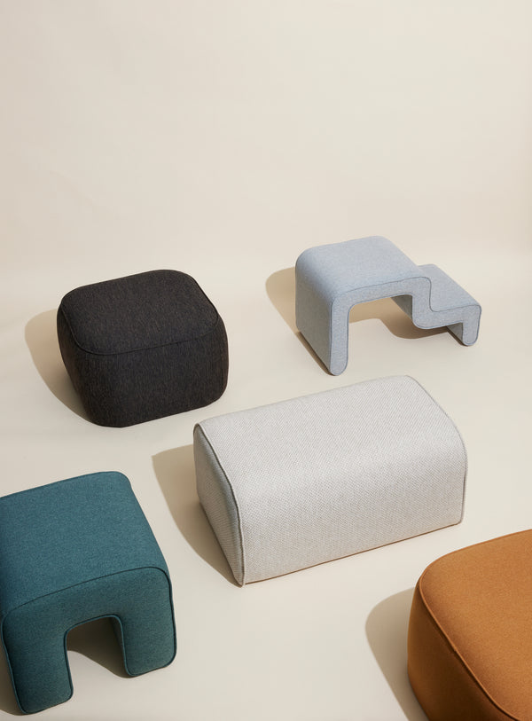 Hübsch Cube Pouffe
