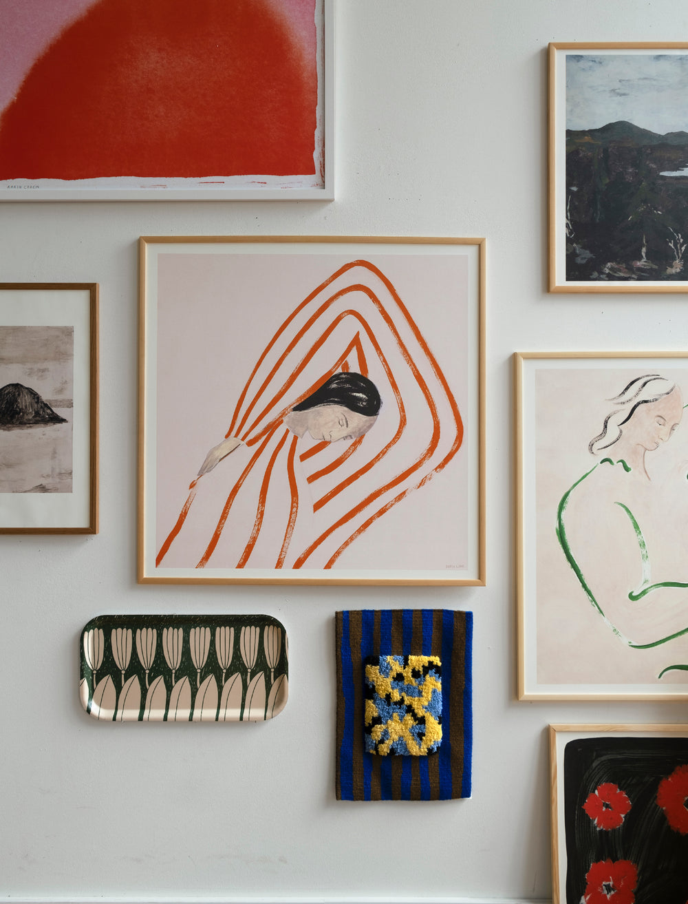Own Strokes Poster 70 x 70 cm