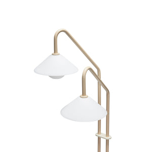 Hübsch Como Floor Lamp Beige