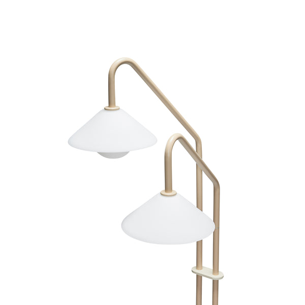 Hübsch Como Floor Lamp Beige