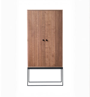 ygg&lyng Dis skap 168 cm rillet