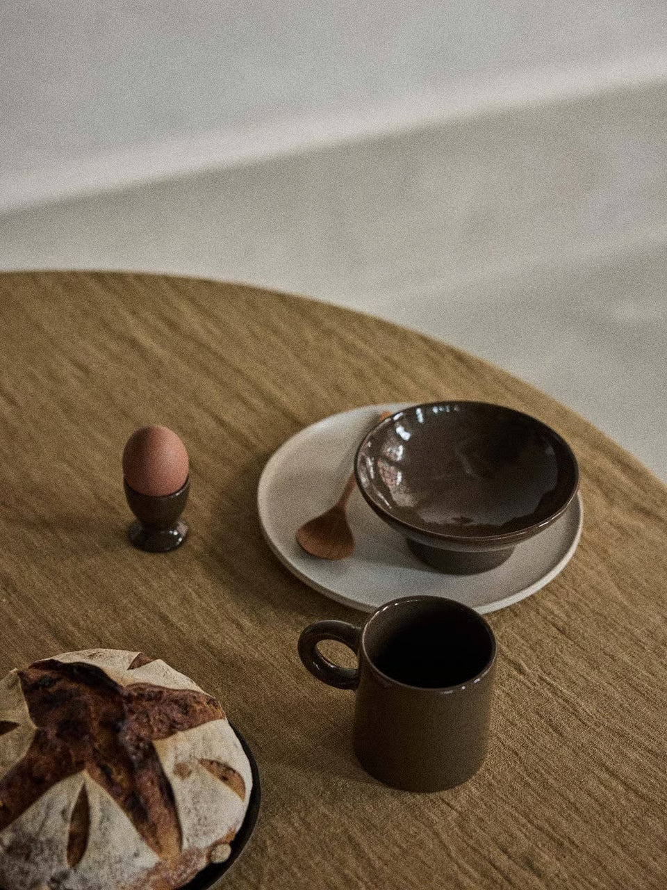 Elio bowl str S, dark brown