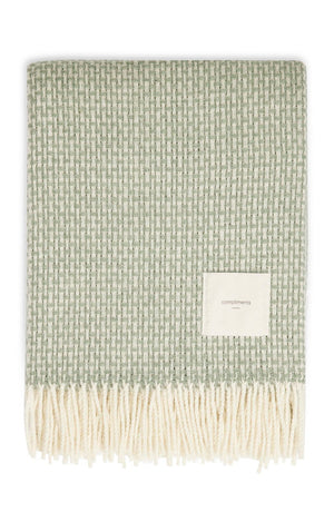 Compliments Nest Plaid 140x200 cm - Green