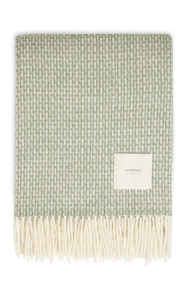 Compliments Nest Plaid 140x200 cm - Green
