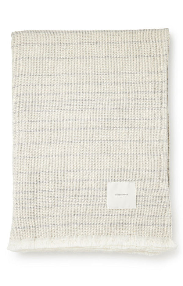 Compliments Cielo Plaid 130x190 cm - Sand/Grey
