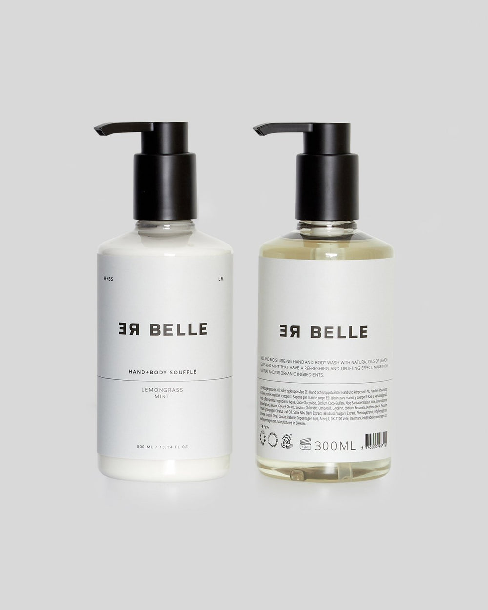 Rebelle Copenhagen Duokit - Hand & Body Wash og Soufflé