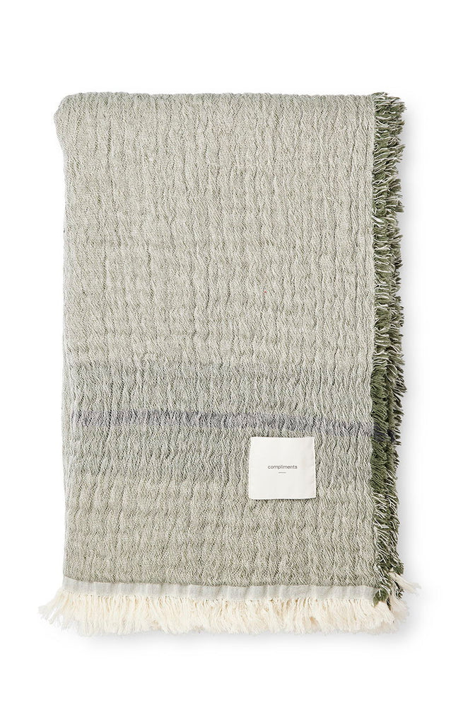 Compliments Loire Plaid 130x180 cm - Green