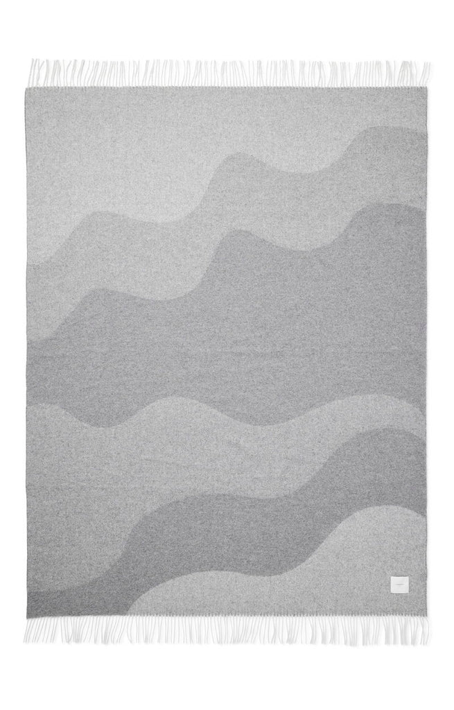 Compliments Waves Plaid 140x200 cm - Grey