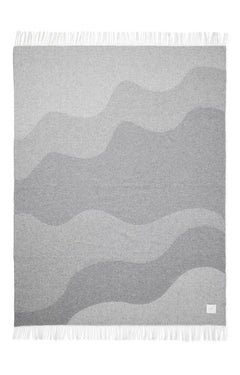 Compliments Waves Plaid 140x200 cm - Grey