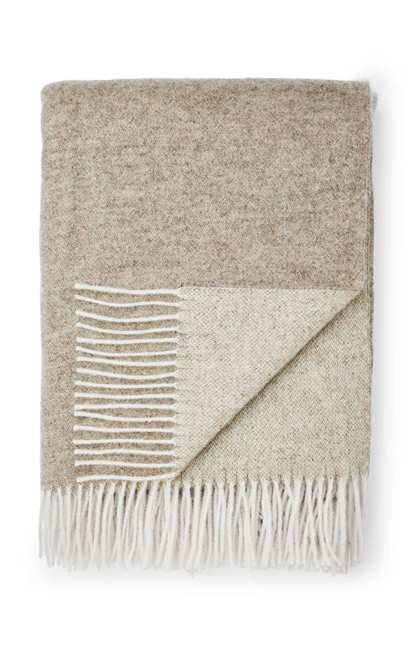 Compliments Duo Plaid 140x200 cm - Taupe