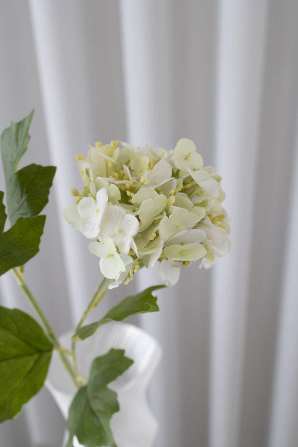 Bloom Objects Artificial Snowball Hydrangea - Off White