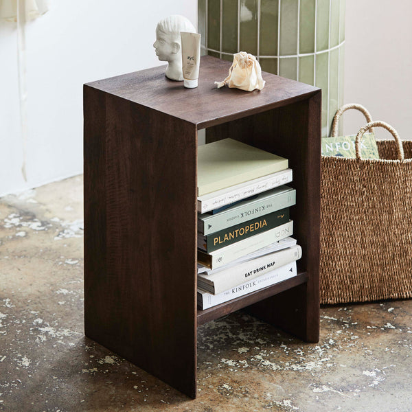 Napo Sidebord/Nattbord - Dark Brown