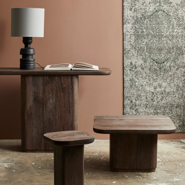 Toke Side Table - Dark Brown