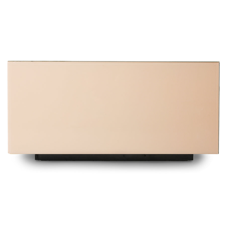 HK Living Mirror block table nude L