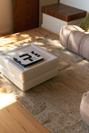 HK Living Tufted rug limestone