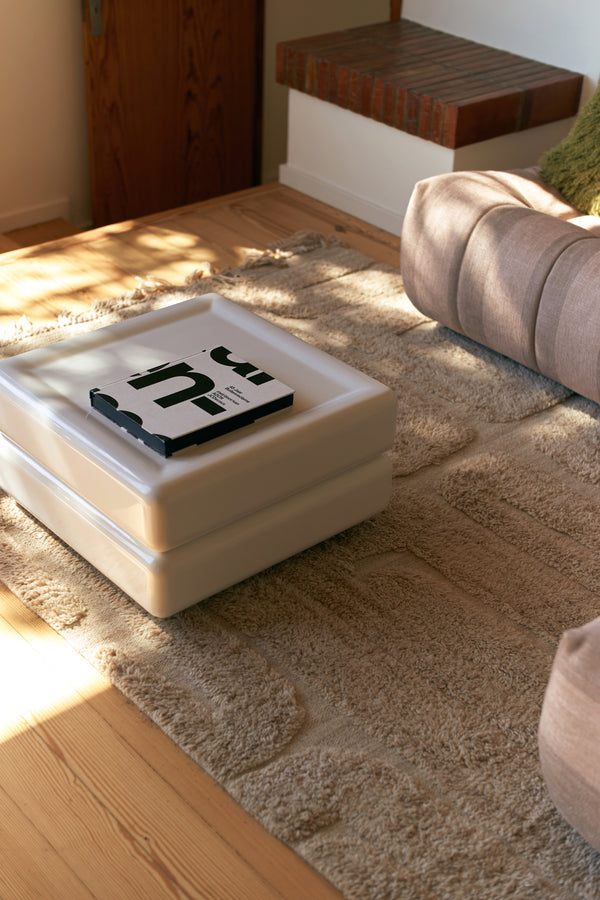HK Living Tufted rug limestone