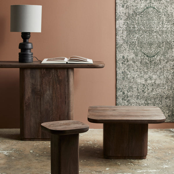 Toke Console Table - Dark Brown